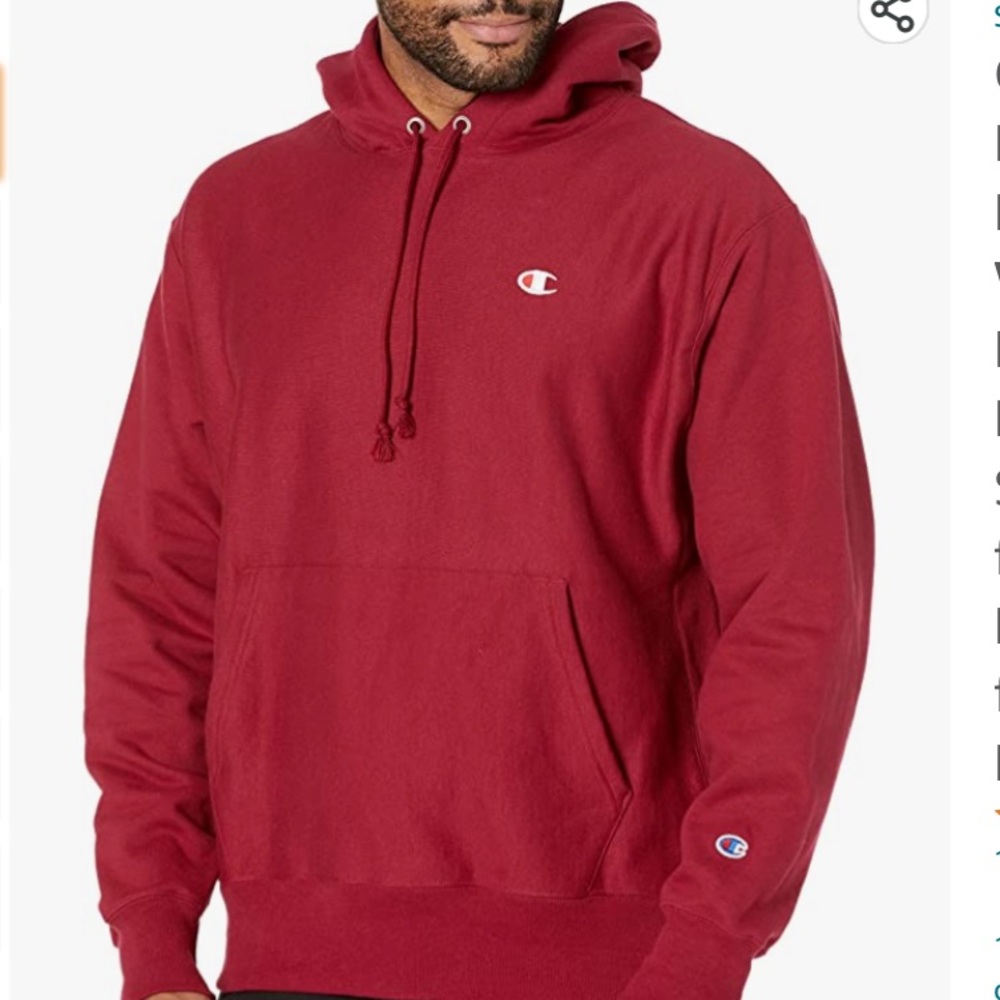 NWOT champion reverse weave hoodie